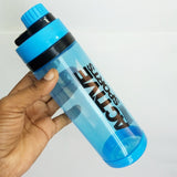 Bright Active Sport 600ml Transparent Plastic Water Bottle