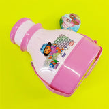 Bright 2-in-1 Kids Plastic School Water Cooler Thermos & Lunch Box ( Random Colors Will Be Sent )