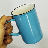 Ceramic Imported Quality Plain Shiny Large 220ml Mug