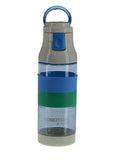 Transparent Plastic Blue Water Bottle 400ml