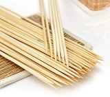 Pack of 100pcs Bamboo Wooden Shashlik Skewers