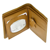 Sand Brown Genuine Leather Wallet For Men