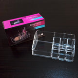 Acrylic Rectangle Shape Lipstick & Cosmetic Organizer