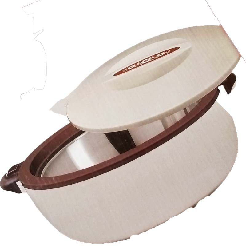 Appollo Chef 4000ml Large-Size Stainless Steel Roti Hot-pot ( Random Color )