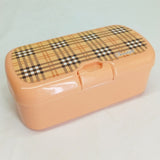 Beautiful Kids School Plastic Single Partition Tiffin & Lunch-Box