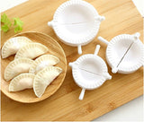Pack Of 3pcs Plastic Dumpling Momo & Samosa Making Mold