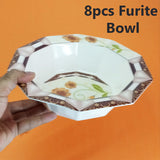 Studio Icon 64pcs Melamine Dinner Set ( 8-Person Serving )