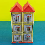 Omega Hut-Shape Masala & Spices Storage Rack With Spoons ( Random Colors Will Be Sent)