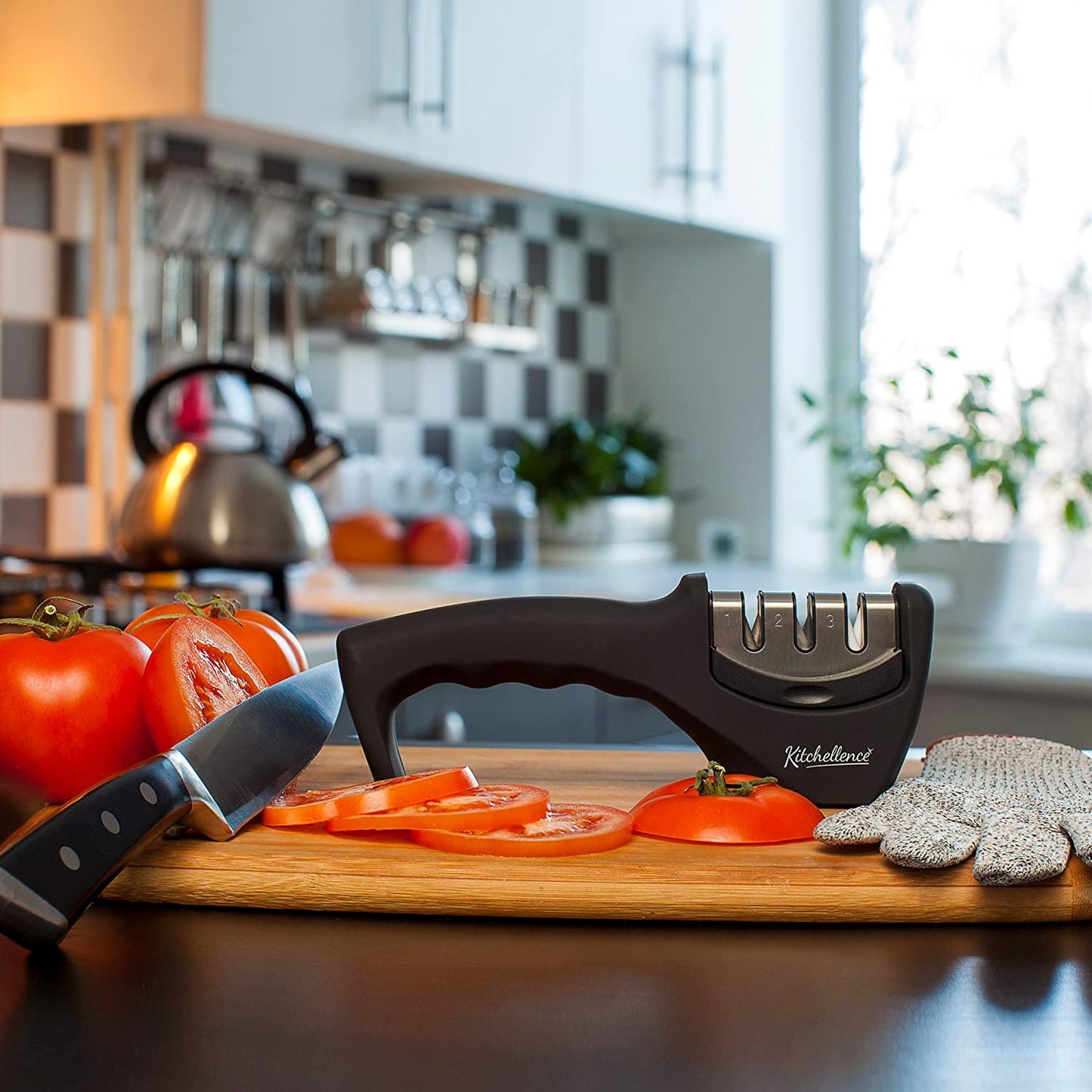 3-Stage Ceramic Heavy Duty Knife Sharpener
