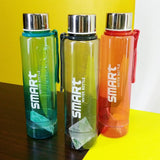 Safari Smart 800ml Transparent Slim Style Plastic Water Bottle (Random Color Will Be Sent)