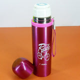 Stainless Steel 500ml Water Bottle (Random colors will be Sent)