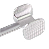 Two Side Stainless Steel Silver Meat Tenderizer Hammer