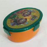 Appollo Oval 2-Layer Plastic Small Size Kids Lunch Box