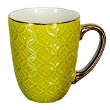 Ceramic Imported Quality Large 220ml Mug With Golden Handle
