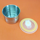 Stainless Steel 350-grams Air-Tight Medium-Size Jar