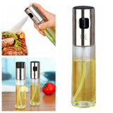 Oil & Vinegar Spray Bottle 100ml Glass Material