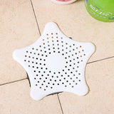 Star Shaped Silicone Kitchen Sink Strainer Filter ( Random Colors Will Be Sent )