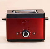 Silver Crest 2-Slice Electric Toaster With Grill Stand ( Red Or Grey )