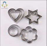 12pcs/Set Stainless Steel Cookie Cutter ( 4 Shapes)