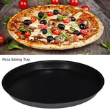 Metal 9-inches Medium Pizza Baking Tray Pan Mold