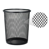Metal Bronze Black Medium-Size Mesh Round Trash Multi-Purpose Dust Bin & Water Basket