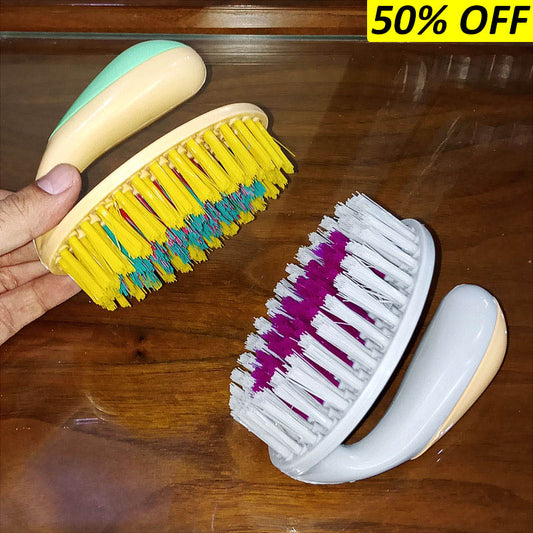 Royal Multi-Functional Laundry & Cleaning Plastic Brush ( Random Colors )