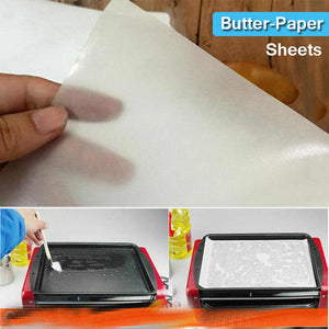 Pack Of 40pcs Sheet Butter Paper (A-4 Size)