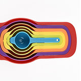 Pack Of 6pcs Multi-Color Measuring Plastic Spoon