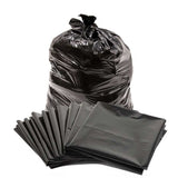 Disposable 1kg-Pack Black Garbage Bags Shopper Extra-Large Size ( 24 X 36 inches )  Approx ( 15 To 17pcs )
