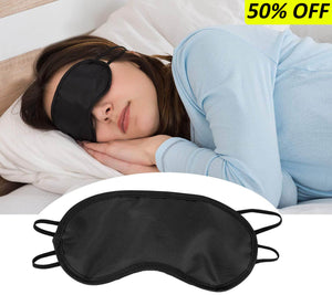 Black Sleeping Do Not Disturb Eye Elastic Soft Pad (Random Multiple-Colors Will Be Sent)