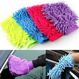 Microfiber Super Absorbent Washing & Cleaning Glove ( Random Colors )