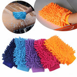 Microfiber Super Absorbent Washing & Cleaning Glove ( Random Colors )