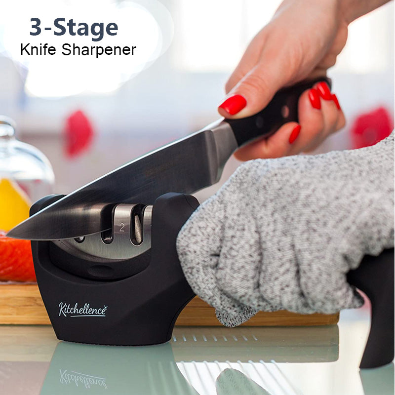 3-Stage Ceramic Heavy Duty Knife Sharpener
