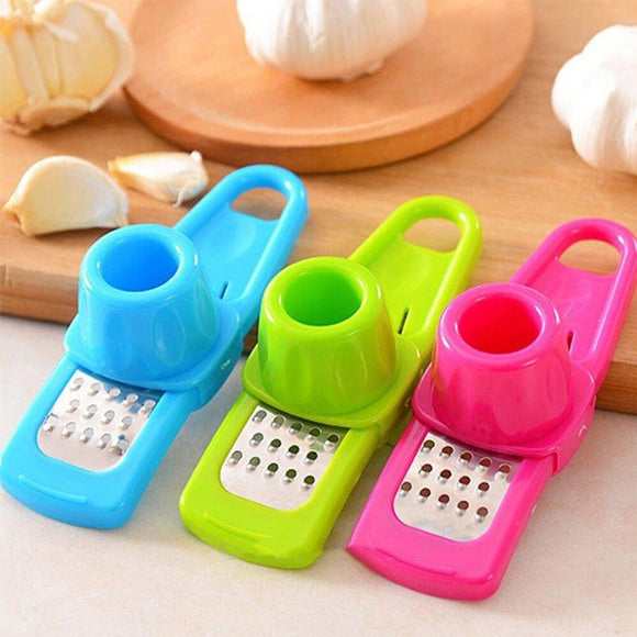 Extra Small Mini Stainless Steel Garlic & Cheese Grater ( Random Colors Will be Sent)