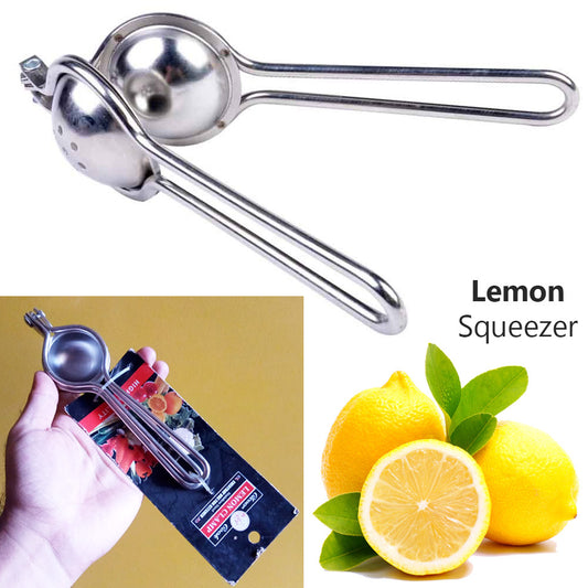 Stainless Steel Lemon Juice Extractor / Squeezer Heavy Duty Quality