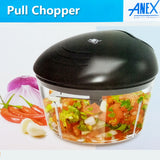 Anex AG-01 Heavy-Duty Smart Compact Small Size Quick Speedy Vegetables Pull Chopper