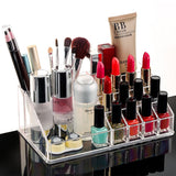 Rolex Acrylic Rectangle Shape Lipstick & Cosmetic Organizer