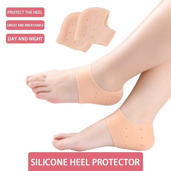 Silicone Heel Protector Pair Ankle Pain Relief Cushion Pads
