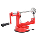 Multifunctional Stainless Steel Manual Potato Spiral Cutter with 2 Bamboo Sticks For Kitchen Use