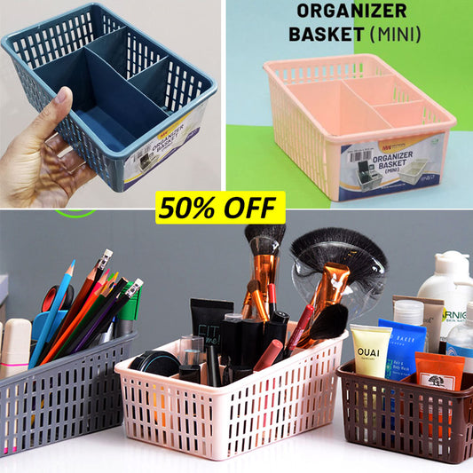 Maxware Plastic Cutlery, Cosmetics, Remote & Multi-Purpose Holder Stand Organizer ( Random Colors )