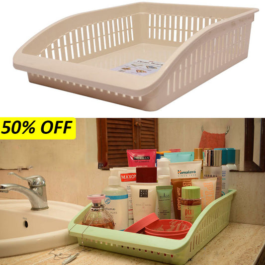 Maxware Large-size Storage Fridge & Multi-Purpose Basket. ( Random Colors )