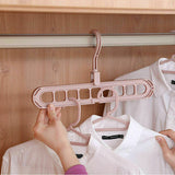 9 Holes Hanger Holder & Organizer ( Vertical & Horizontal Usage)