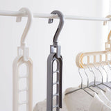 9 Holes Hanger Holder & Organizer ( Vertical & Horizontal Usage)