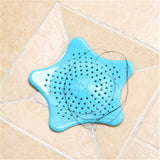 Star Shaped Silicone Kitchen Sink Strainer Filter ( Random Colors Will Be Sent )