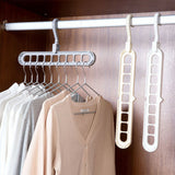 9 Holes Hanger Holder & Organizer ( Vertical & Horizontal Usage)