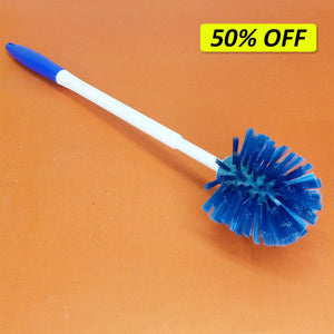 Toilet Cleaning Round Brush ( Random Colors )