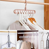 9 Holes Hanger Holder & Organizer ( Vertical & Horizontal Usage)